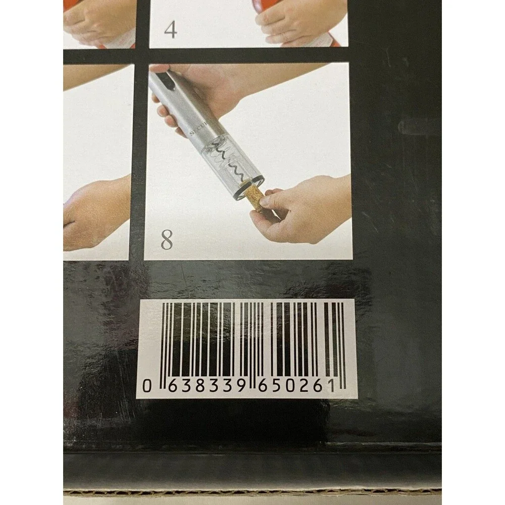 Secura Electric Wine Opener Automatic Electric Wine Bottle Corkscrew With Stand